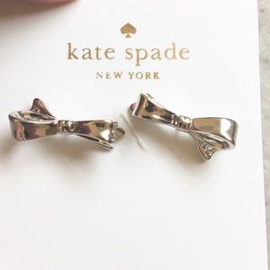 Pretty kate spade NWT bow earrings!